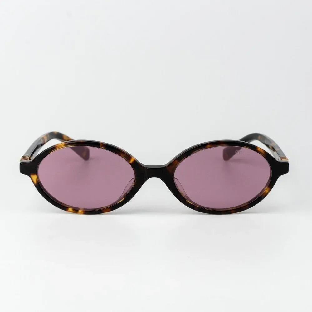 Miu Miu REGARD Men Sunglasses Havana Pink Mirror Silver MU04ZSF VAU50D REGARD